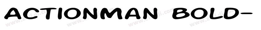 ActionMan Bold字体转换 ActionMan Bold字体转换